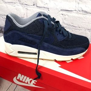 NEW Air Max 90 SE Denim and Suede